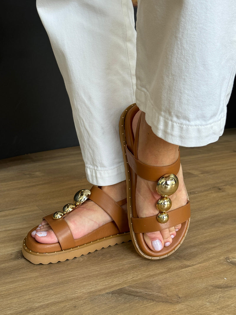 Papete Caramelo - Claudia Albuquerque Shoes