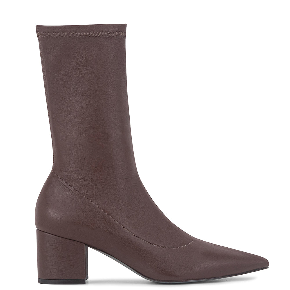 Bota Clash Pelica Stretch Cognac - Cavage