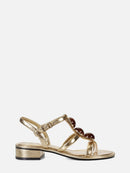 Sandália Dóris Ouro - Paula Torres