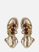 Sandália Dóris Ouro - Paula Torres