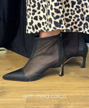 Bota Tule Preta - Claudia Albuquerque Shoes