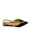 Slingback Verde Militar - Guilhermina