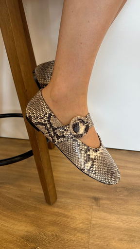 Sapatilha Python - Claudia Albuquerque Shoes