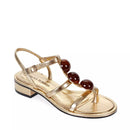 Sandália Dóris Ouro - Paula Torres