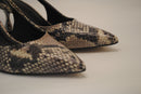 Slingback Animal print Piton - CA SHOES
