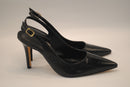 Slingback Preto Verniz - CA SHOES