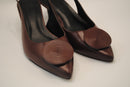 Slingback bordo - CA SHOES