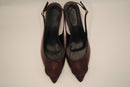Slingback bordo - CA SHOES