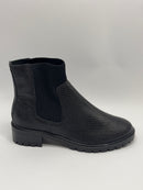 Bota Chelsea Preto Croco - Claudia Albuquerque Shoes