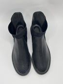 Bota Chelsea Preto Croco - Claudia Albuquerque Shoes