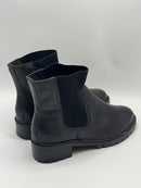 Bota Chelsea Preto Croco - Claudia Albuquerque Shoes