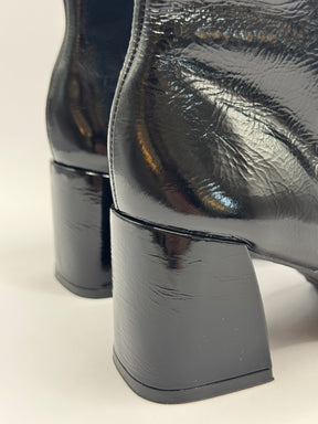 Bota Preta Verniz - Claudia Albuquerque Shoes