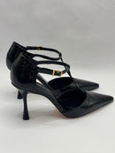 Scarpin Croco Verniz Preto - Vicenza