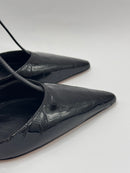 Scarpin Croco Verniz Preto - Vicenza