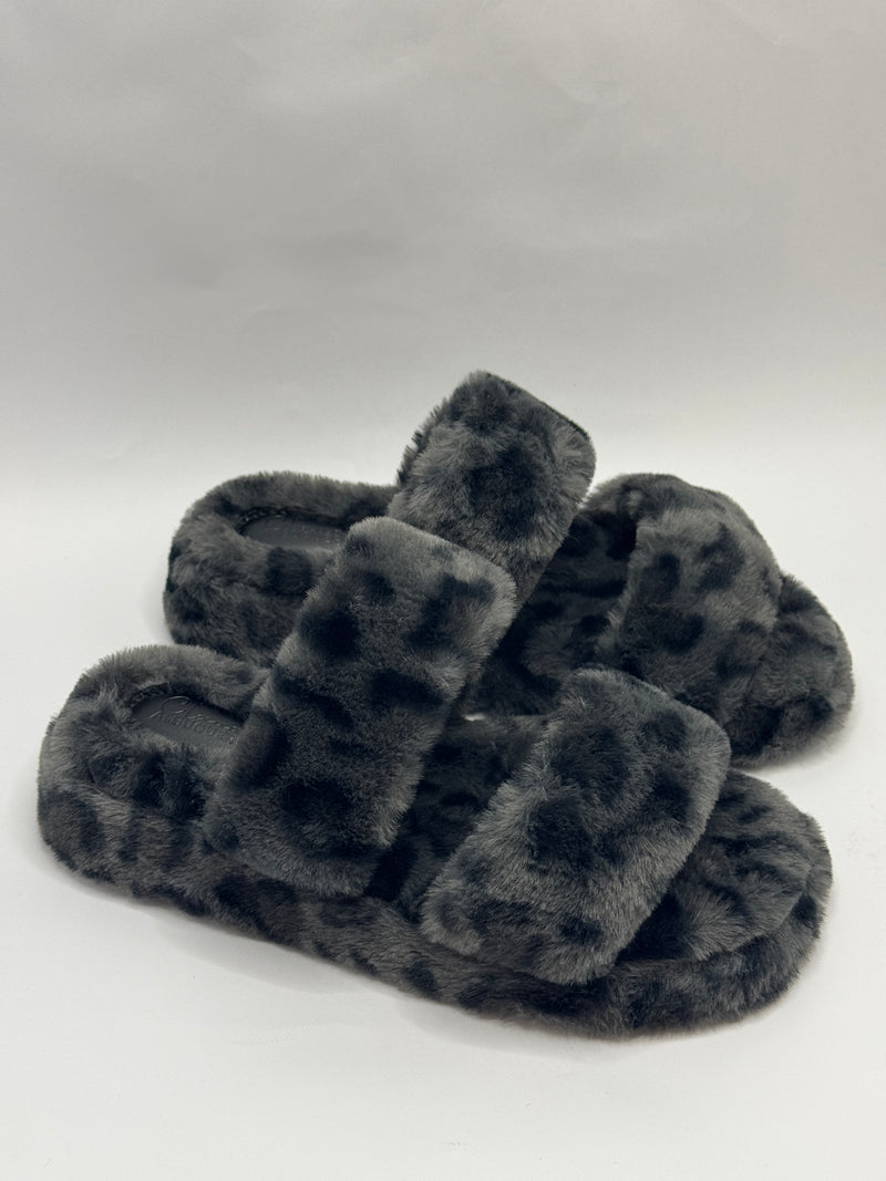 Pantufa Animal Print  - Claudia Albuquerque Shoes