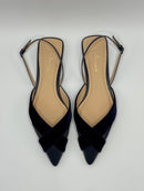 Sapatilha Couro Napa Azul - Guilhermina