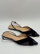 Sapatilha Couro Napa Azul - Guilhermina