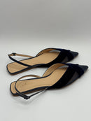 Sapatilha Couro Napa Azul - Guilhermina