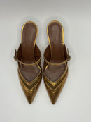 Mule Dourado - Claudia Albuquerque Shoes