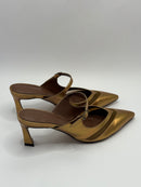 Mule Dourado - Claudia Albuquerque Shoes