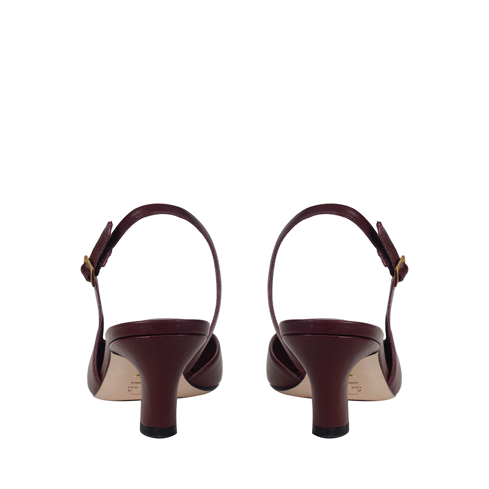Scarpin Gabi Merlot - Paula Torres