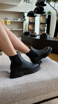 Bota Chelsea Preto - Claudia Albuquerque Shoes