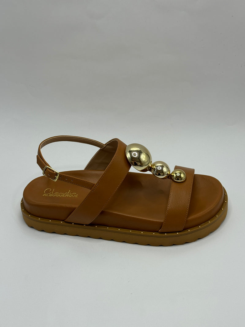 Papete Caramelo - Claudia Albuquerque Shoes