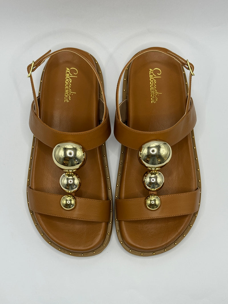 Papete Caramelo - Claudia Albuquerque Shoes