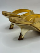 Tamanco Dourado - Claudia Albuquerque Shoes