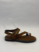 Papete Nobuck Caramelo - Claudia Albuquerque Shoes