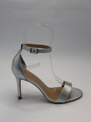 Salto Gisele Fino Prata  - Claudia Albuquerque Shoes