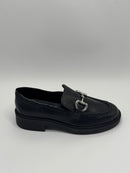 Loafer Preto Croco - Claudia Albuquerque Shoes