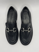 Loafer Preto Croco - Claudia Albuquerque Shoes