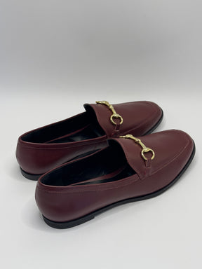 Mocassim Merlot - Claudia Albuquerque Shoes