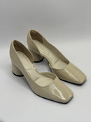 Scarpin Verniz Off White - Claudia Albuquerque Shoes