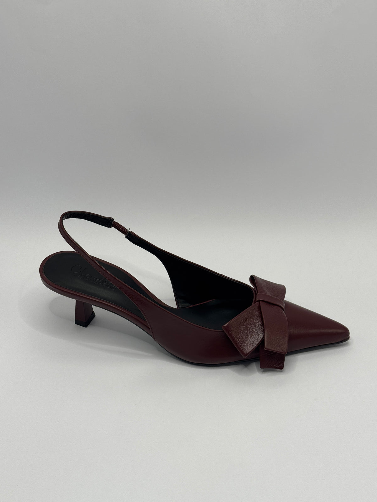 Scarpin Laço Merlot - Claudia Albuquerque Shoes