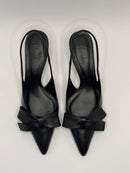 Sling Back Laço Preto - Claudia Albuquerque Shoes