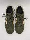 Tênis Camurça Verde Militar - Claudia Albuquerque Shoes