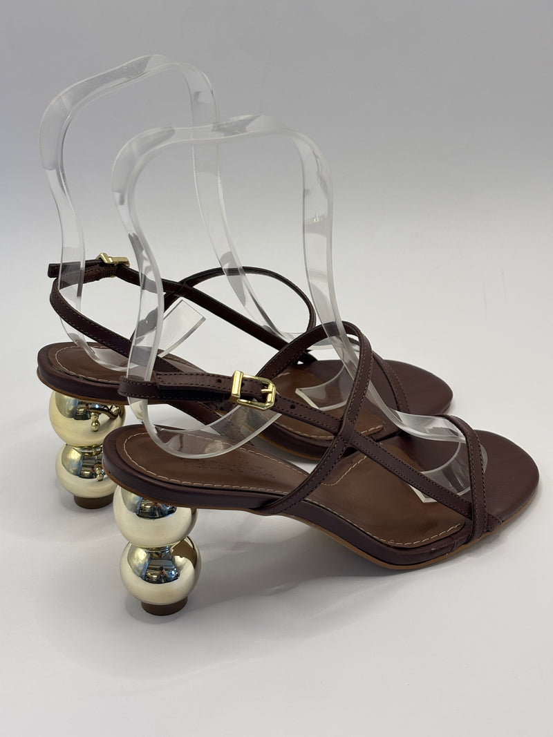 Sandália Salto Oval - Claudia Albuquerque Shoes