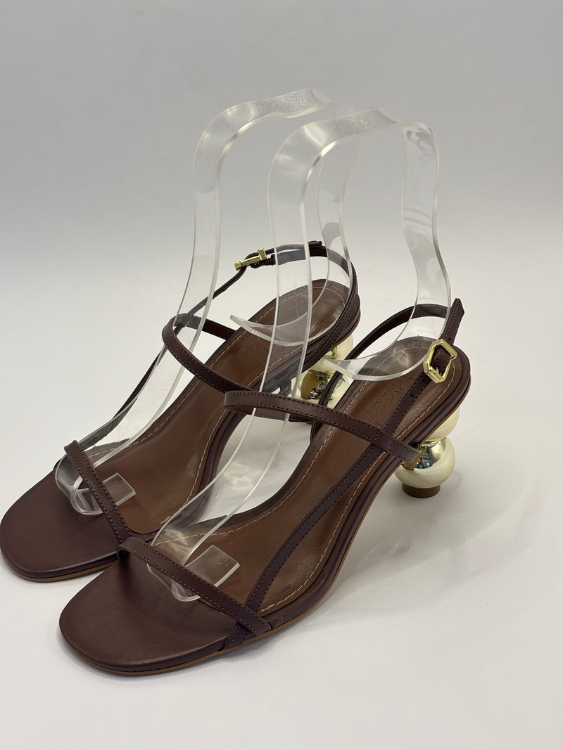 Sandália Salto Oval - Claudia Albuquerque Shoes