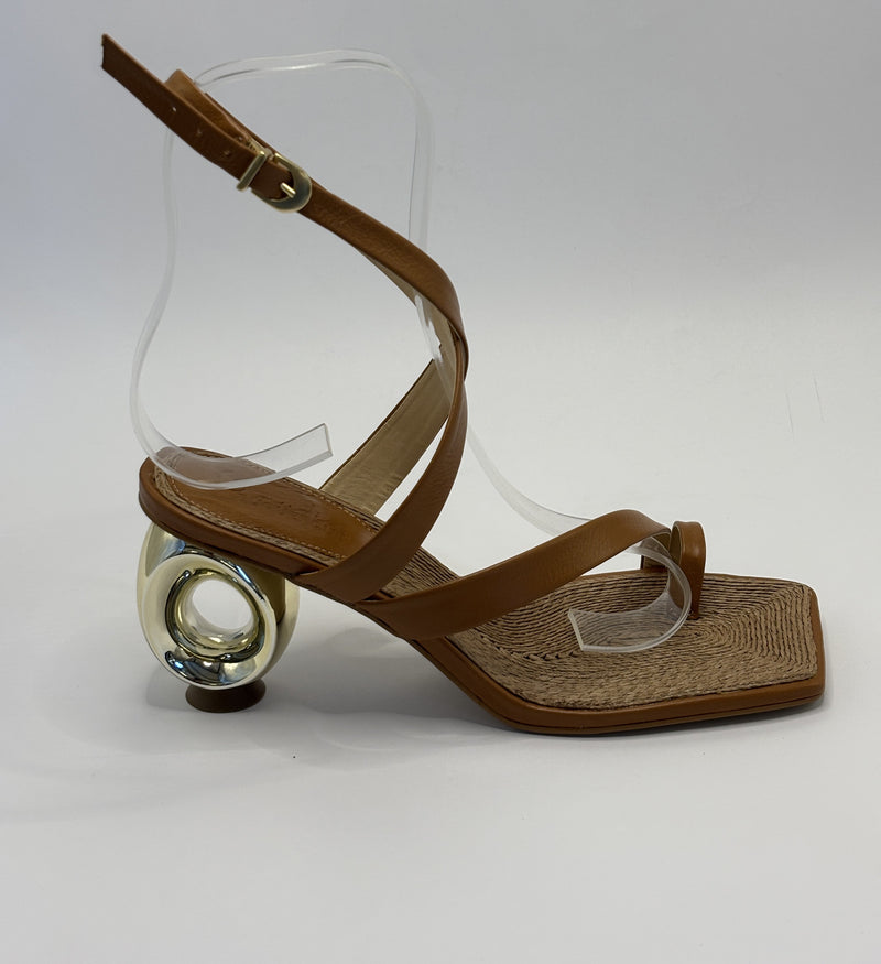 Sandália Salto Redondo - Claudia Albuquerque Shoes