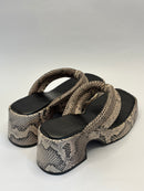 Tamanco Plataforma Píton - Claudia Albuquerque Shoes