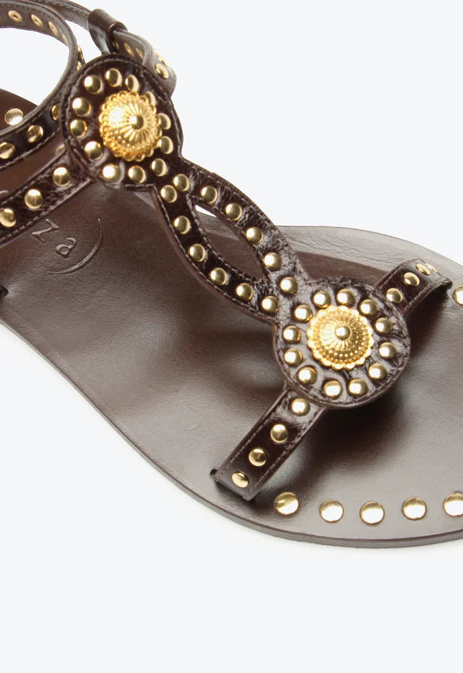 Flat Yara Marrom -Vicenza