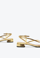 Sandália Quira Dourada - Vicenza