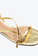 Sandália Quira Dourada - Vicenza