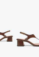 Sandália Amalie Marrom - Vicenza