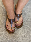 Sandália Amalie Marrom - Vicenza