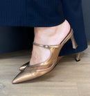 Mule Dourado - Claudia Albuquerque Shoes