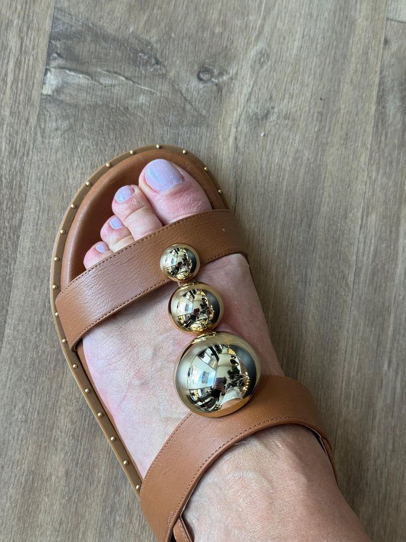 Papete Caramelo - Claudia Albuquerque Shoes