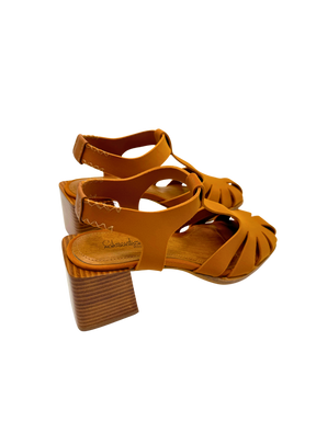 Sandália Neoprene Caramelo - Claudia Albuquerque Shoes